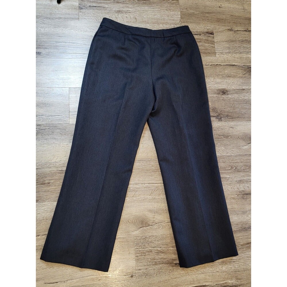 EVAN PICONE womens pantsuit size 10p navy gray blazer trousers petite career - Picture 13 of 15